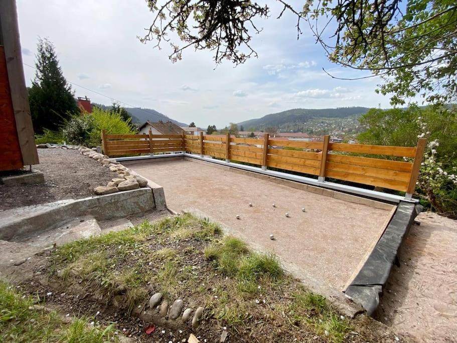 Le Joli Bois 12 Personnes 5Ch Spa Billard Petanque Gérardmer Extérieur photo